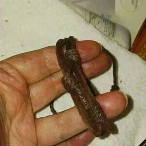 Handmade Leather Unisex Bracelet